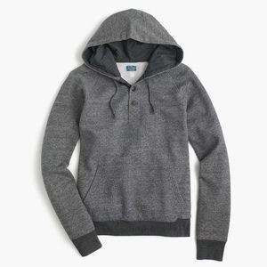 NWT J. Crew Henley Hoodie